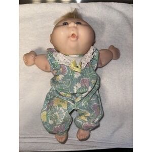 VTG Cabbage Patch Doll Mattel First Edition 1991 Blonde Cornsilk Hair Brown Eyes